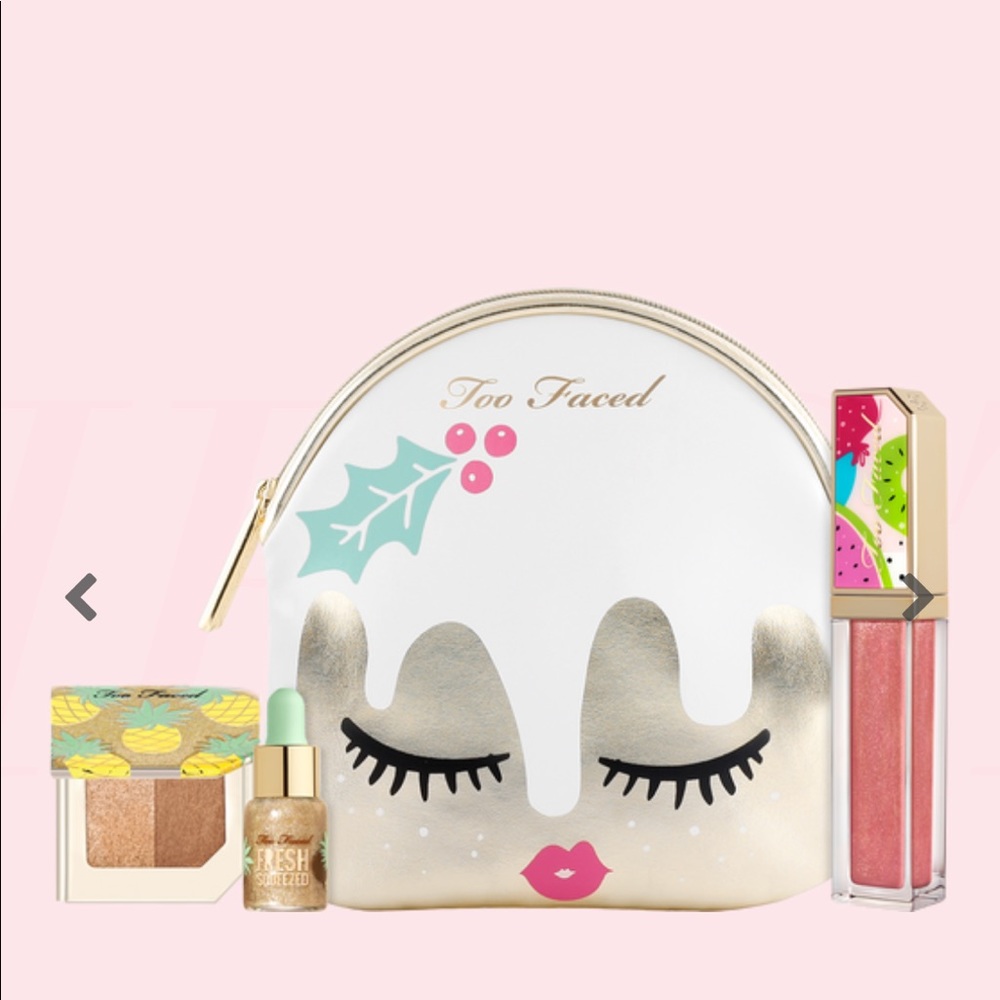 NIB Too Faced Tutti Frutti Christmas Fruit Cake